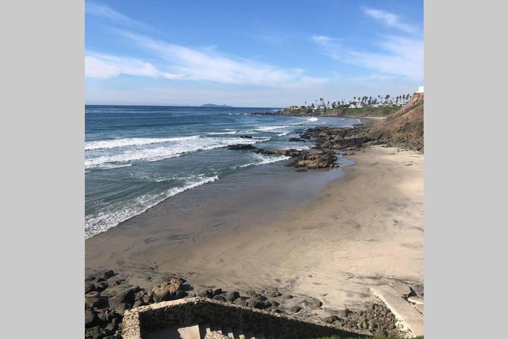 Beachfront Condo Close Puerto Nuevo, Papas, And Valle De Guadalupe Rosarito Eksteriør bilde